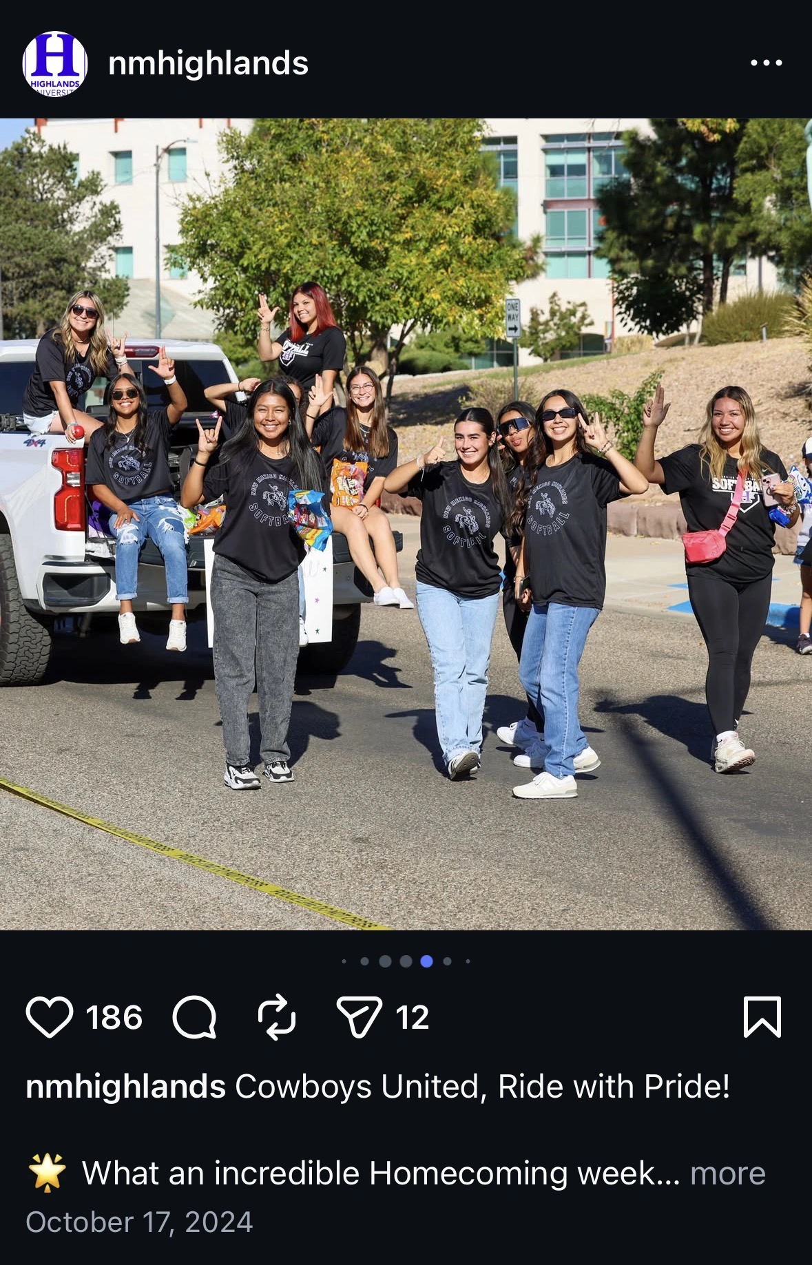NMHU Homecoming parade 2024
